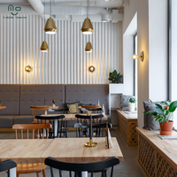 Ensemble de table et de canapé de style moderne et luxueux avec éclairage LED, chaises écologiques pour restaurants et cafés