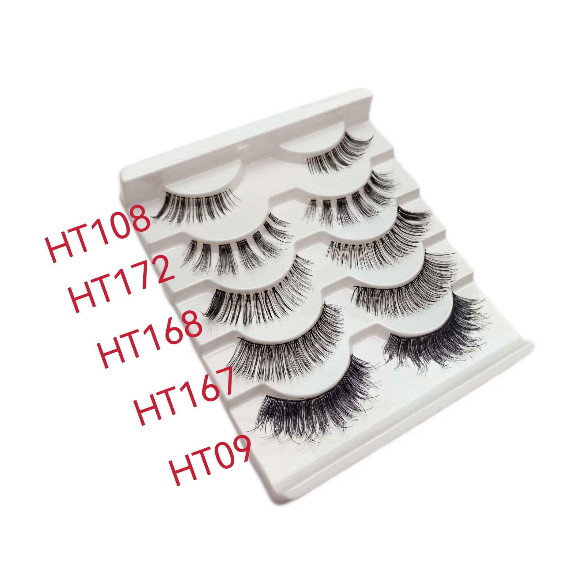 Cils en cheveux humains