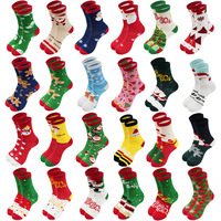 Chaussettes unisexes pour femmes, en coton respirant, pour Noël, cadeaux de famille en vrac, échange de chaussettes