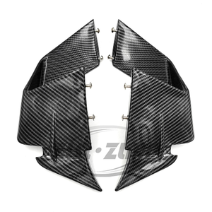 Nouveau pour BMW S1000RR 2019-2022 noir mat pièces modifiées plaque latérale aile à air fixe - Product Image 2