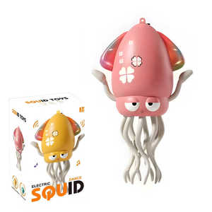 Juguete de calamar de pulpo de baile eléctrico HUIYE con luces y música, juguete educativo fascinante para evitar obstáculos - Product Image 6