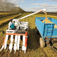 Cosechadora de Maní KubotaPRO888GM para Tractor, Cosechadora Forestal para Lavanda, Cosechadora de Arroz, Precio de Kubota
