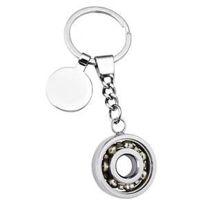 Porte-clés style vintage avec porte-monnaie en forme d'ours, logo personnalisé, en laiton et alliage de zinc, tendance - Product Image 1