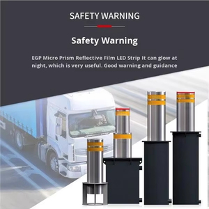 Автоматический гидравлический Бард из нержавеющей стали сверхмощный выдвижной противоаварийный дорожный барьер - Product Image 5