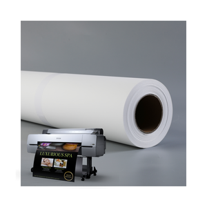 390gsm Matte 24/36/44นิ้วรงควัตถุอิงค์เจ็ทผ้าฝ้ายโพลีเอสเตอร์สำหรับเครื่องพิมพ์ Canon Epson - Product Image 1