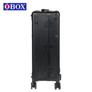 Valise de maquillage Obox 24 pouces avec miroir éclairé, rangement pour salon, roulettes, pour usage professionnel cosmétique et nail art - Product Image 5