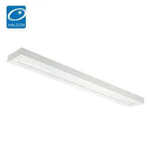 Illuminazione a sospensione per ufficio a risparmio energetico 4ft 5ft 40w 50w industriale Led Batten High Bay Light