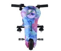 Triciclo Eléctrico con Certificación CE, Scooter con Batería de Litio de 5 Pulgadas, Electrónico Inteligente, Motor sin Escobillas de 150W, Potente Triciclo de Derrape de Tres Ruedas
