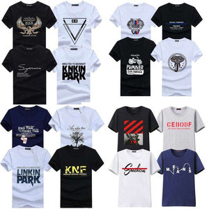 Liquidación de Fábrica: Camisetas de Manga Corta y Larga con Cuello Redondo <span class=keywords><strong>para</strong></span> Hombre y <span class=keywords><strong>Mujer</strong></span>, Tallas Grandes, Camisetas Blancas al por Mayor - Product Image 2