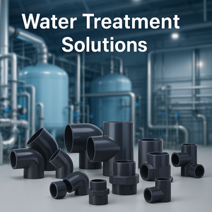 Conexión de Presión DIN de UPVC Greentech, Codo de 90 Grados y 45 Grados para Suministro de Agua, 20mm-225mm, Fontanería e Irrigación - Product Image 2