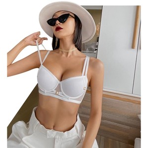 Ventas directas de fábrica en Europa y los Estados Unidos Reunidos Push Up Sexy Tentación Cinta Decoración Lencería Conjunto de sujetador - Product Image 1