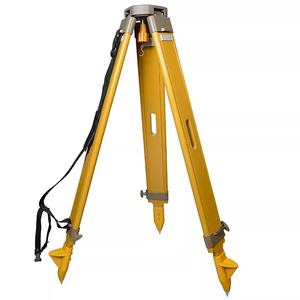 Tripé de Estação Total em Liga de Alumínio com Nível de Madeira, Acessório de Suporte para Instrumentos e Peças - Product Image 5