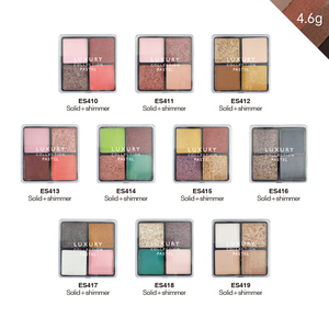 Palet Eyeshadow BBC Custom Luxury 4 Warna untuk Kulit Cerah, Mineral, Tahan Air, Hasil Alami, Tahan Lama, Pigmentasi Tinggi - Product Image 2