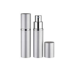 Taşınabilir Mini Doldurulabilir Parfüm <span class=keywords><strong>Atomizer</strong></span> Pompası Sprey Kozmetik Şişesi Altın Alüminyum Seyahat 5ml 10ml Cam Kalp Baskılı - Product Image 5