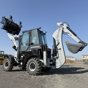 बैकहोए लोडर MR45-16 1.5टन मिनी खुदाई बैकहोए लोडर्स सामने पेलोडर पर्वत वृद्धि भारी स्पष्ट लोडर - Product Image 6