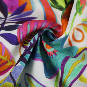 Venta caliente Tana Digital impreso tela compra en línea diseños florales algodón transpirable césped tela para ropa - Product Image 2