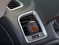 Diffuseur de parfum liquide pour intérieur de voiture, clip de ventilation personnalisé, désodorisant automobile à membrane pour grille d'aération