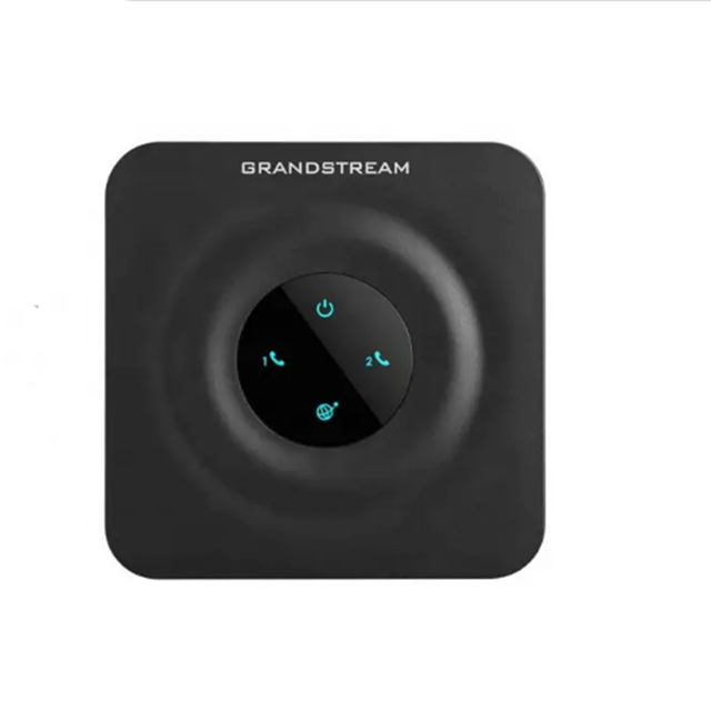 Factory Direct Sale Low Price ATA Grandstream HT802 Voice Home 2 SIP IP Fax FXS Ports GSM Adapter