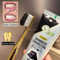 Dentifrice blanchissant au charbon de bambou Capios 110g en gros – Haleine fraîche, élimine les taches de fumée, dentifrice naturel
