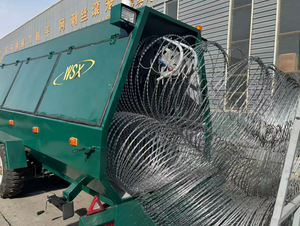 Remorque de déploiement de fil barbelé à expansion rapide, système de fil concertina pour le contrôle des émeutes et la création de barrières de foule - Product Image 5