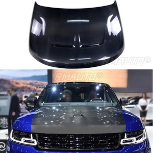 อุปกรณ์ตกแต่งรถยนต์สำหรับ Range Rover Sport ปี 2014-2020 แผงฝากระโปรงหน้าคาร์บอนไฟเบอร์ ฝากระโปรงหน้าแบบเดียวกับของแท้ ฝาครอบเครื่องยนต์ ชุดแต่ง - Product Image 2