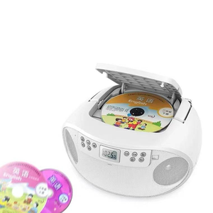 Reproductor de CD Portátil Directo de Fábrica, Altavoz BT con Función de Repetición, Radio FM, USB, Dispositivo de Audio para el Hogar y Aprendizaje del Inglés para Estudiantes - Product Image 4