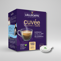 100 dosettes ESE 44 mm Lollo Cuve Blend Coffee K-Cups à 0,12 $/dosette