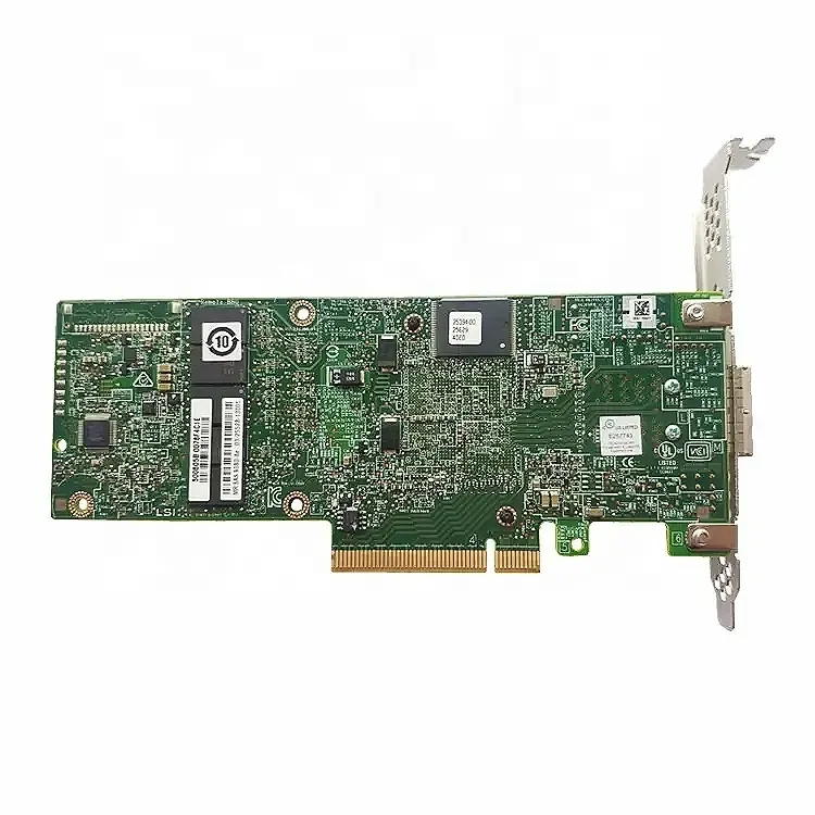 MegaRAID 9380-8e 8-port 12Gb PCIe SAS3108 ROC ذاكرة خارجية 1 جيجا RAID متحكم 05-25528-04 LSI00438