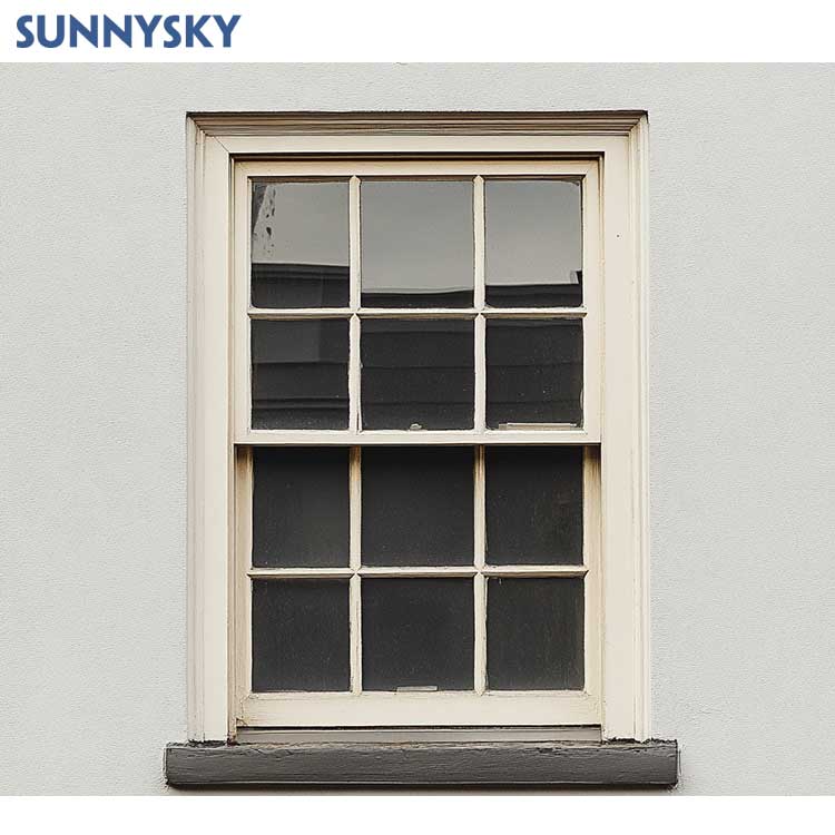 Sunnysky Гостиная Ванная комната графический дизайн современные двойные закаленные стеклянные алюминиевые двойные окна
