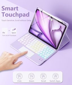 <span class=keywords><strong>Custodia</strong></span> Protettiva Magnetica Antimacchia per <span class=keywords><strong>iPad</strong></span> <span class=keywords><strong>Air</strong></span> 11 Pollici con Tastiera e Trackpad Multi-Touch M3/M2 - Product Image 3