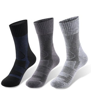 <span class=keywords><strong>Calcetines</strong></span> de <span class=keywords><strong>lana</strong></span> merina unisex, medias de alta calidad para hacer senderismo - Product Image 1