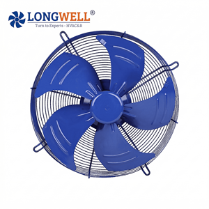 พัดลมแกน LONGWELL EC ขนาด 450 มม. IP54 3941 CFM ควบคุมด้วย 0-10VDC/PWM ติดตั้งง่ายสำหรับพัดลมระบายความร้อนอุตสาหกรรม ผู้ผลิต OEM - Product Image 1