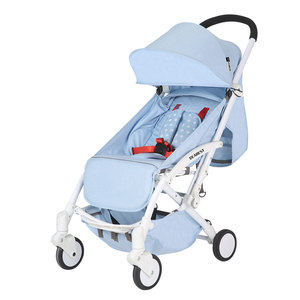 <span class=keywords><strong>Poussette</strong></span> de bébé en alliage d'aluminium pour nouveau-né, sacoche Portable et légère, taille cabine - Product Image 3