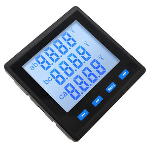 Misuratore di Energia Digitale Multifunzione Trifase 400V RS485 con Display LCD per Tensione, Amperaggio, Potenza, Frequenza - Product Image 3