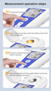 Grosir nyaman refraktometer portabel untuk gula <span class=keywords><strong>Brix</strong></span> pengujian 0-35% <span class=keywords><strong>Brix</strong></span> peralatan genggam murah - Product Image 4