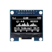 Módulo de Pantalla OLED IIC GND de Alta Calidad de 1.3 Pulgadas con Amplio Ángulo de Visión, Controlador IC SH1106 12864, Interfaz LCD IIC I2C con Caja