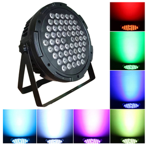 Led nhựa phẳng mệnh 60pcs * 1.5W <span class=keywords><strong>RGB</strong></span> 3in1 dẫn mệnh ánh sáng LED <span class=keywords><strong>DMX</strong></span> mệnh có thể giai đoạn ánh sáng Đảng Bar KTV hiệu ứng DJ chiếu sáng - Product Image 3