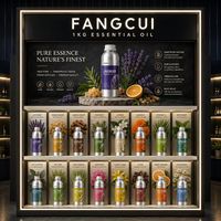 Huiles essentielles en vrac, vente en gros, huile essentielle de Sauge Sclarée 100% pure et naturelle en bouteilles d'aluminium, OEM ODM, étiquette privée