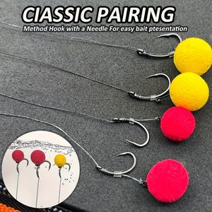 Ensemble <span class=keywords><strong>de</strong></span> pêche au <span class=keywords><strong>feeder</strong></span> avec <span class=keywords><strong>ligne</strong></span> tressée haute résistance, hameçons à ardillon tranchant et <span class=keywords><strong>ligne</strong></span> <span class=keywords><strong>de</strong></span> relance pour la pêche à la <span class=keywords><strong>carpe</strong></span> et la configuration <span class=keywords><strong>de</strong></span> la montée <span class=keywords><strong>de</strong></span> <span class=keywords><strong>feeder</strong></span> - Product Image 6