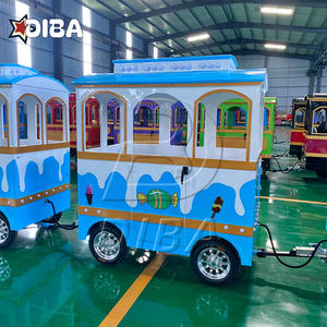 รถไฟสำหรับเด็กเที่ยวชมการแสดงดนตรีแบบไม่มีรางสำหรับสวนสนุก - Product Image 5