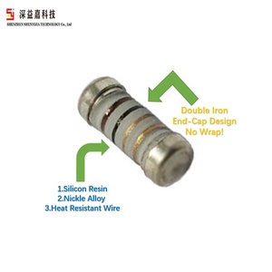 Trung Quốc MFR LED Resistor 0207 0309 0411 Kích Thước SMD Resistor 1/4W 1/2W 1W 2W 3W 2.2 5.1 10 1Kohm Wirewound Resistor - Product Image 2
