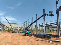 Edificios Prefabricados de Estructura de Acero para Talleres Industriales, Almacenes, Hoteles, Centros Comerciales, Villas - Construcción de Estructuras Metálicas Personalizadas