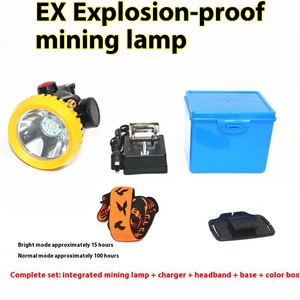 <span class=keywords><strong>Casque</strong></span> de sécurité minier à phare LED étanche pour mineur anti-déflagrant avec prise sans fil, adapté à une utilisation souterraine - Product Image 4