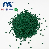 Granulés de masterbatch plastique PP/PE colorés personnalisés sans remplissage pour extrusion, résistance au vieillissement, pièces automobiles