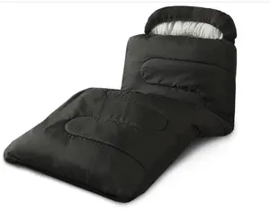 Ultraleve portátil impermeável ao ar livre 3 temporada adulto ao ar livre espessado quente dobrado Camping saco de dormir