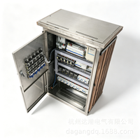 Tableau de distribution électrique décoratif extérieur de style paysager avec 12-24 prises IP66 résistant aux intempéries