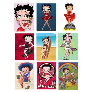 Pittura Diamantata 5D Fai da Te con Trapano Completo, Cartone Animato Ragazza Carina Lady Betty Boop, Ricamo a Diamante, Punto Croce, Mosaico Artistico, Decorazione Casa, Artigianato - Product Image 4