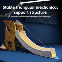 Toboggan intérieur en plastique pour enfants Starry Kids, jeu pour la maison, la maternelle, le jardin, la garderie, la maison de jeux