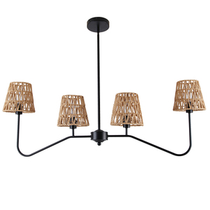 Lámparas colgantes de bambú tejido para salas de té elaboradas con bambú, restaurantes de estilo chino - Product Image 2