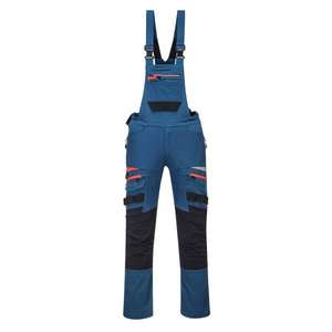 PORTWEST - DX441MBRXL DX4 Pechera y tirantes azul de trabajo-EAN 5036108326587 ROPA DE TRABAJO DE LA HI-VIS - Product Image 1